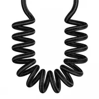 McDodo - Cavo a spirale da Lightning a USB-C, 1,8 m, nero – Bild 5