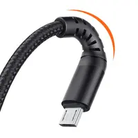 McDodo - Cavo di ricarica e dati da USB-A a Micro-USB, 0,2 m, nero – Bild 2