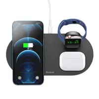 Mcdodo - Chargeur Magsafe 3 en 1, 15W, noir – Bild 5