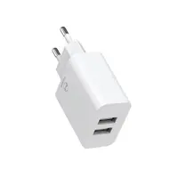 Mcdodo - Dual USB Output Travel Charger Set (2x USB-A + USB-A to USB-C Cable), Weiss – Bild 2
