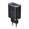 McDodo - Fast Charger with Digital Display, 30W, 2x USB-C & 1x USB-A, Schwarz