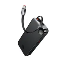Mcdodo FreeKit 20W Magnetic Powerbank 10000mAh mit Kabel & Ständer, Apple Watch, Schwarz – Bild 1