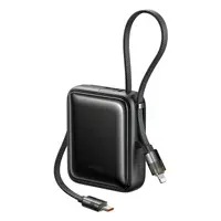 Mcdodo FreeKit 65W Powerbank 20000mAh mit integriertem USB-C Kabel, LED-Display, Schwarz – Bild 4