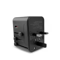 Mcdodo - Globepower 45W universal travel adapter, 3 USB-C, 2 USB-A, black – Bild 2