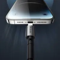 McDodo - Lightning to USB-C, Charging and Data Sync, 1.2m, noir – Bild 5