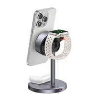 McDodo - Station de recharge magnétique sans fil 3in1 15W MagQ Stand, noir – Bild 8