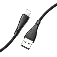 McDodo - USB-A to Lightning charging cable, 0.2m, black – Bild 2