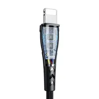 McDodo - USB-A to Lightning charging cable, 0.2m, black – Bild 3