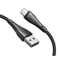 McDodo - USB-A to Micro-USB, Lade- und Datenkabel, 1.2m, Schwarz – Bild 1