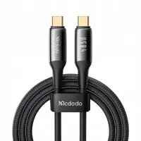 McDodo - USB-A vers USB-C, 1.2m. Noir – Bild 1