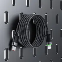 McDodo - USB-C to Lightning Magnetic Self Winding Cable, 1.2m, 36W, Black – Bild 2