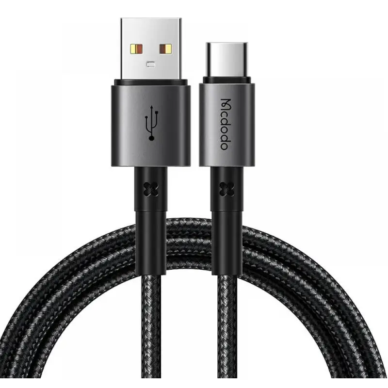 McDodo - USB-C to USB-A, Charging and Data Sync, 100W, 1.8m, Black