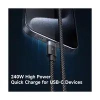 McDodo - USB-C to USB-C (240W) & MagSafe 3 (140W) Schwarz – Bild 6