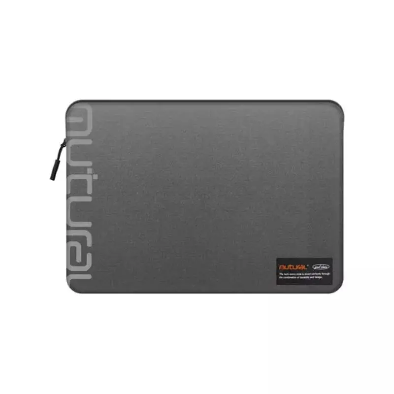 Mutural - Borsa per MacBook / Laptop, 13-14 pollici, grigio