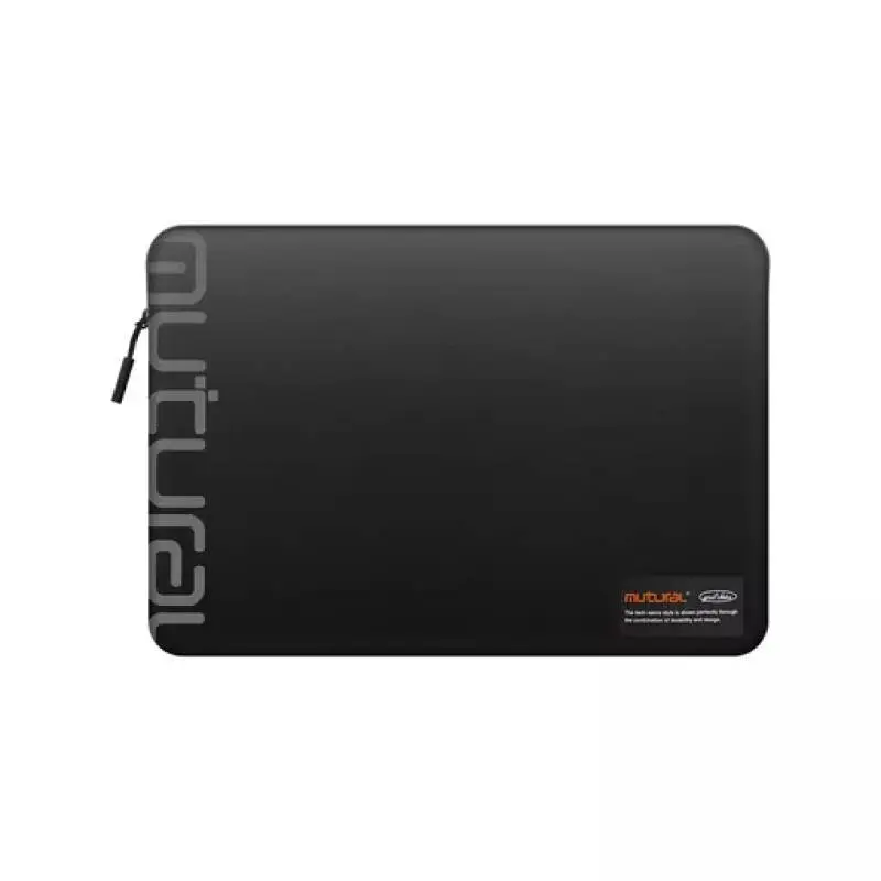 Mutural - Borsa per MacBook / laptop, 13-14 pollici, nero