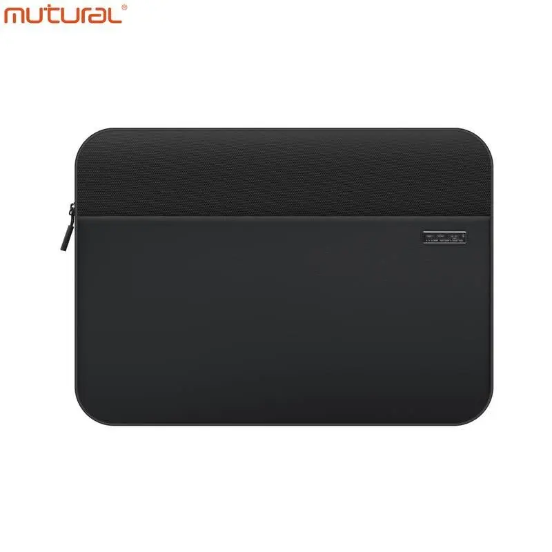 Notebook 13/14 Zoll - Mutural LuxeLite Series Notebook-Sleeve, wasserabweisend, Schwarz