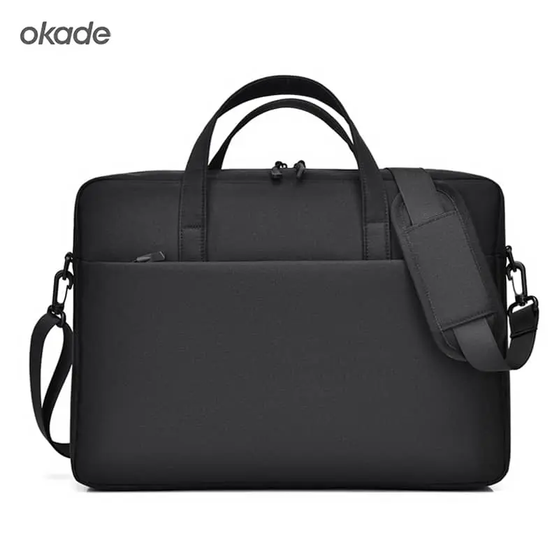 Okade - Borsa per MacBook / Laptop 17,3 pollici, modello B008, nero
