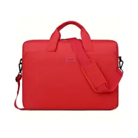 Okade Macbook / Laptop Tasche 15.6 Zoll T65 - Notebooktasche mit Schultergurt, Rot – Bild 1
