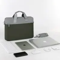 Okade - MacBook / Laptop-Tasche, 15.6 Zoll, T66, Olivgrün – Bild 5