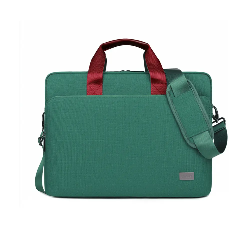 Okade MacBook & Notebook Case T69, 15.6-16 inch with padded protection, green