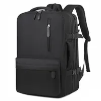 Okade - S2304 Notebook backpack - USB, water-repellent, business and travel, for 17.3 inch, black – Bild 2