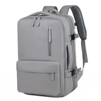 Okade - S2304 Notebook backpack - USB, water-repellent, business and travel, up to 17.3 inch, gray – Bild 2