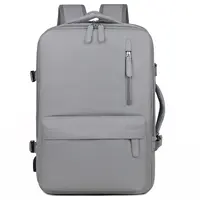 Okade - S2304 Notebook backpack - USB, water-repellent, business and travel, up to 17.3 inch, gray – Bild 1