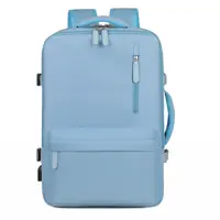 Okade - S2304 Sac à dos pour ordinateur portable 17.3" - USB, résistant à l'eau, affaires & voyage, bleu clair – Bild 2
