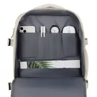 Okade - S2304 Sac à dos pour ordinateur portable - USB, résistant à l'eau, voyage d'affaires, jusqu'à 17,3 pouces, rose – Bild 8