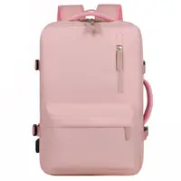 Okade - S2304 Zaino per notebook - USB, idrorepellente, per viaggi di lavoro, fino a 17,3 pollici, rosa – Bild 1