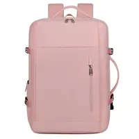 Okade S3610 Laptoprucksack 17.3 Zoll – Business Travel Rucksack mit USB, Koffer-Design, Pink – Bild 2