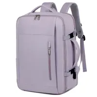 Okade S3610 Laptoprucksack 17.3 Zoll – Business Travel Rucksack mit USB, Koffer-Design, Lila – Bild 1