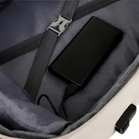 Okade S3610 Zaino per laptop da 17,3 pollici - Zaino da viaggio business con USB, design a valigia, verde menta – Bild 8
