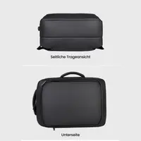 Okade - S58 Sac à dos professionnel avec port USB - Pour ordinateurs portables jusqu'à 15,6" - Noir – Bild 4