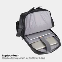 Okade - S58 Sac à dos professionnel avec port USB - Pour ordinateurs portables jusqu'à 15,6" - Noir – Bild 7