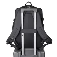 Okade S70 Sac à dos pour ordinateur portable 17.3 pouces - Business & Travel Rucksack USB, fonction valise, noir – Bild 6