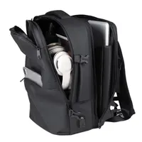 Okade S70 Sac à dos pour ordinateur portable 17.3 pouces - Business & Travel Rucksack USB, fonction valise, noir – Bild 9