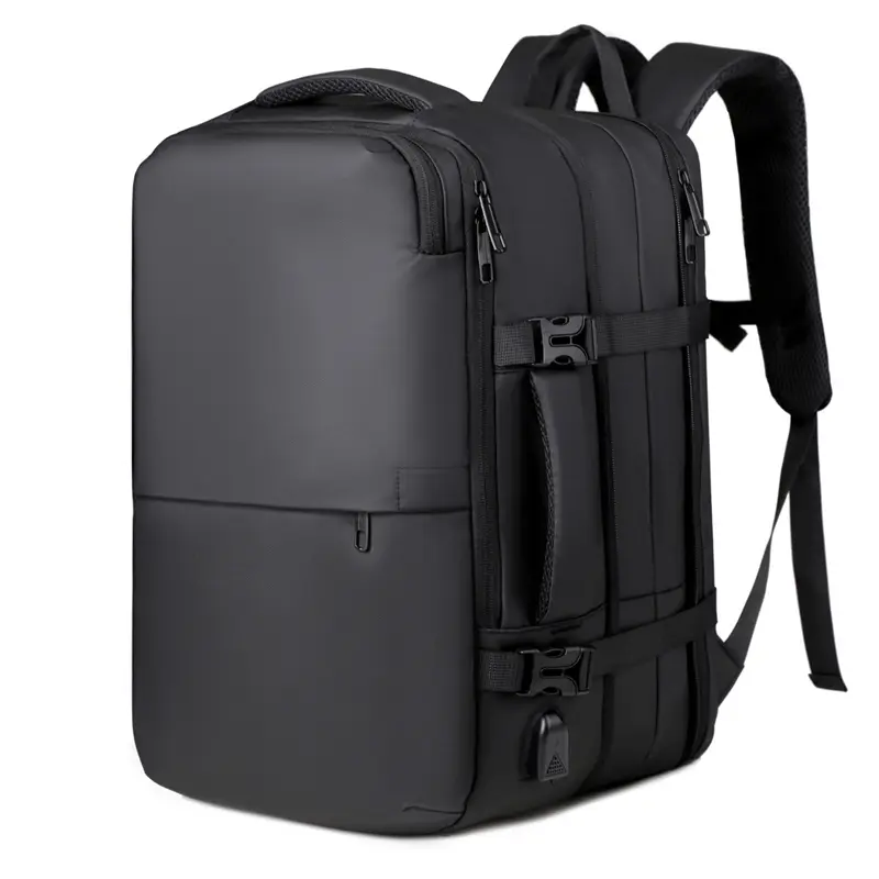 Okade S70 Sac à dos pour ordinateur portable 17.3 pouces - Business & Travel Rucksack USB, fonction valise, noir