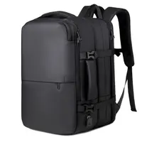 Okade S70 Zaino per laptop da 17,3 pollici - Zaino da lavoro e da viaggio USB, funzione valigia, nero – Bild 1