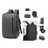 Okade - S8837 Zaino per laptop - Per lavoro e per tutti i giorni - Per laptop fino a 15,6" - Grigio