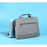 Okade T62 Macbook / laptop bag 13.3-14 inch - padded, shoulder strap, gray – Bild 3