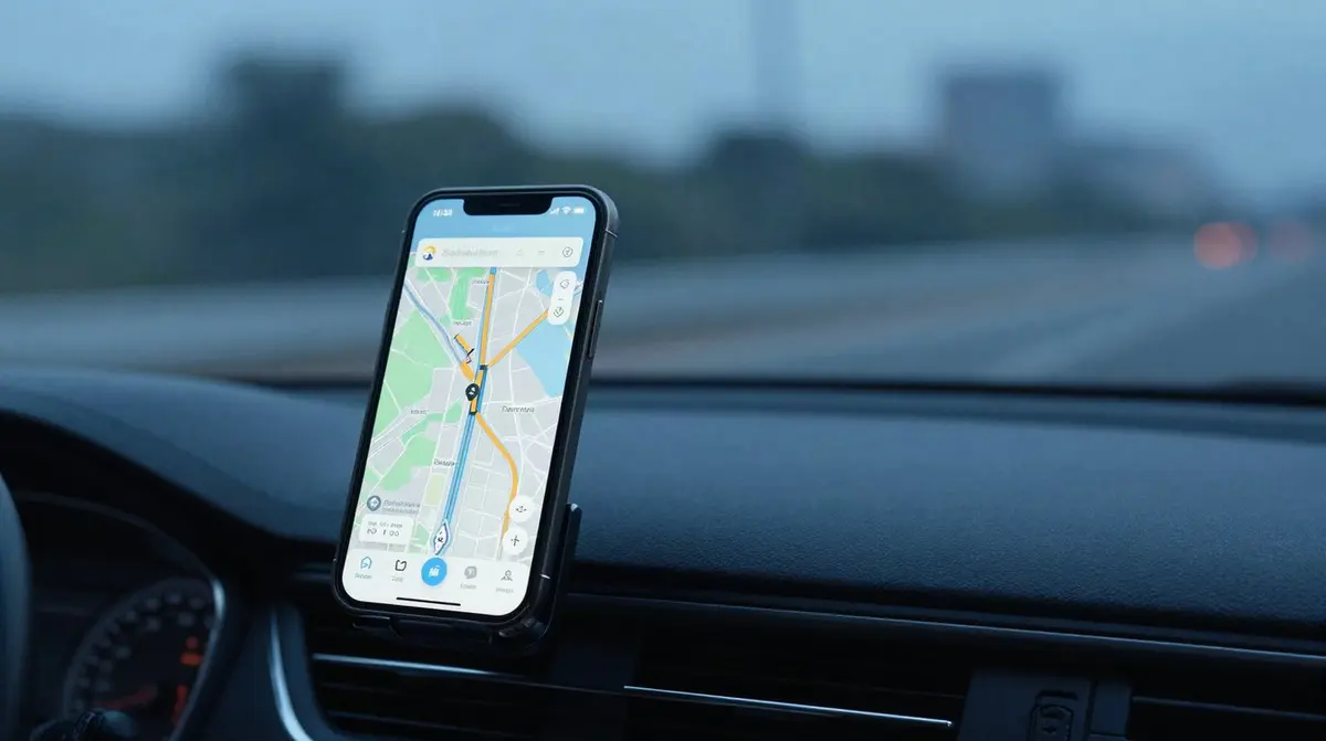 Handy als Navi: warum es unterwegs heiss wird und leer läuft