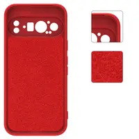 Pixel 9 Pro XL - Silikon Hülle rot – Bild 2