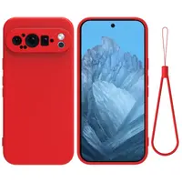 Pixel 9 Pro XL - Silikon Hülle rot – Bild 1