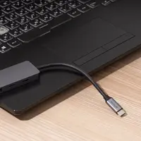 Proove - 6-in-1 HDMI Iron Link, (2x USB-A, 1x RJ45, 1x SD HDMI 3840x2160 30Hz) Argento – Bild 4