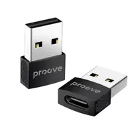Proove - Extension USB-A to USB-C Adapter, Schwarz – Bild 1