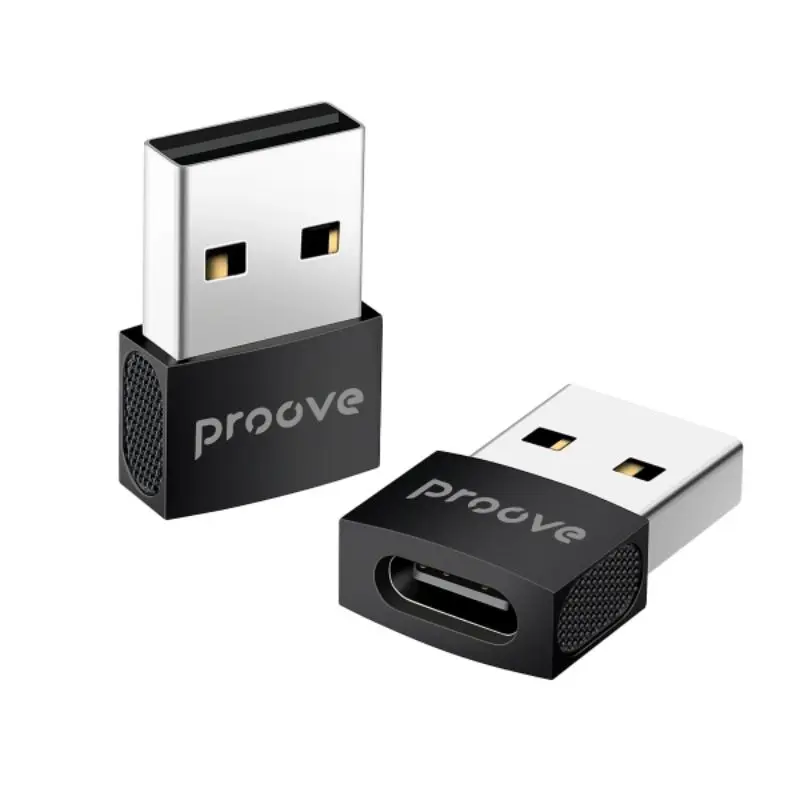 Proove - Extension USB-A vers adaptateur USB-C, noir