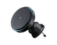 Proove - Light Cicle Car Mount with Wireless Charger, Schwarz – Bild 1