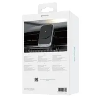 Proove - Square Magnetic Pro Car Mount with Wireless Charger, Black – Bild 2
