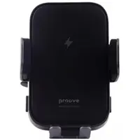 Proove - Triple Clamp Car Mount with Wireless Charger, Black – Bild 3